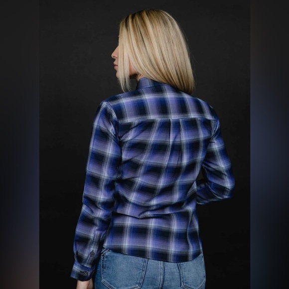 Dixxon Women's The Offspring Supercharged Flannel Small NWT - Picture 5 of 12